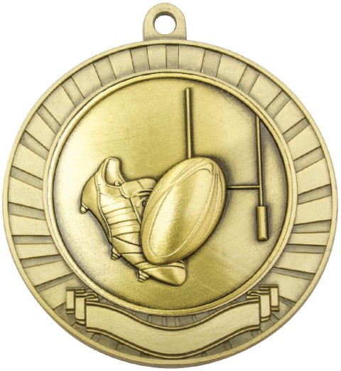 Eco Scroll Rugby Gold