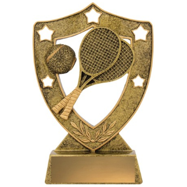 Tennis Gold Shield