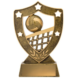 Volleyball Gold Shield