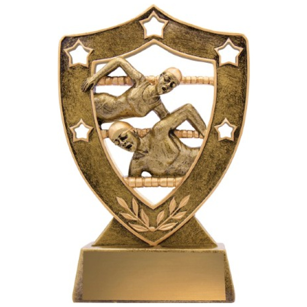 Swim Gold Shield