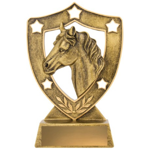 Horse Gold Shield