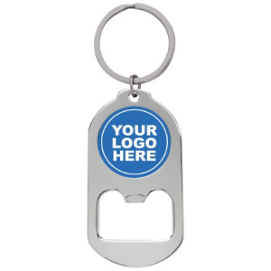 Logo Keychain with Opener