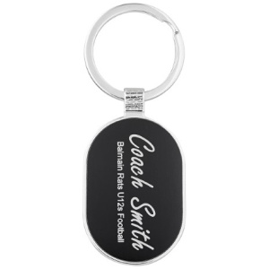 Oval Keychain