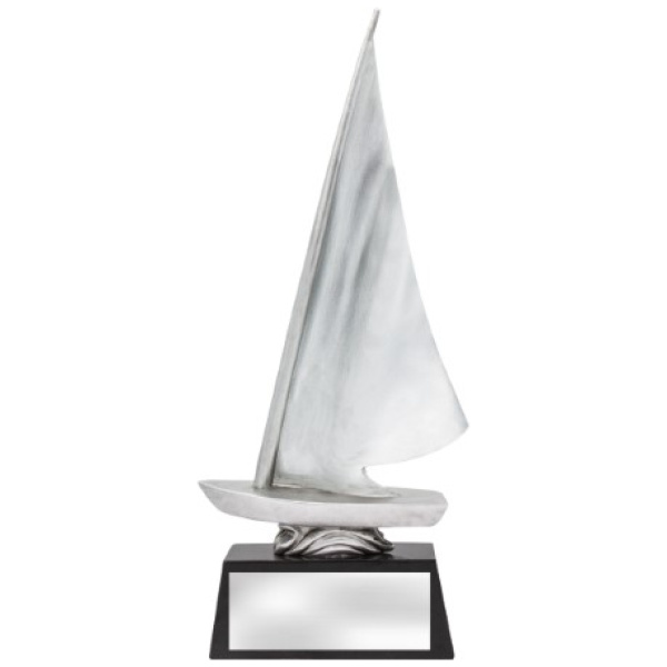 Abstract Dinghy Silver