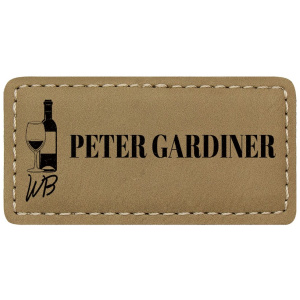 Name Badge - Khaki
