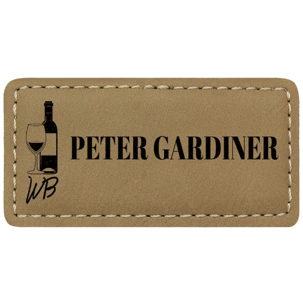 Name Badge - Khaki