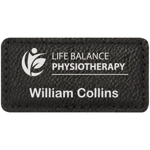Name Badge - Black
