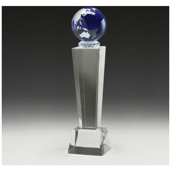 Blue Globe Crystal