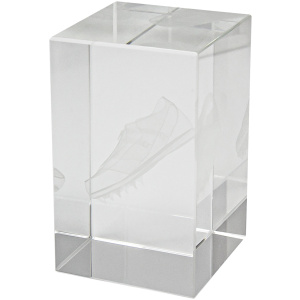 Athletics Crystal Block Award