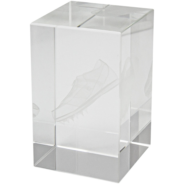 Athletics Crystal Block Award