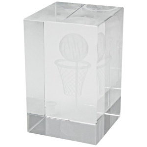 Netball Crystal Block Award