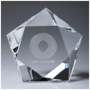 Crystal Star Paperweight