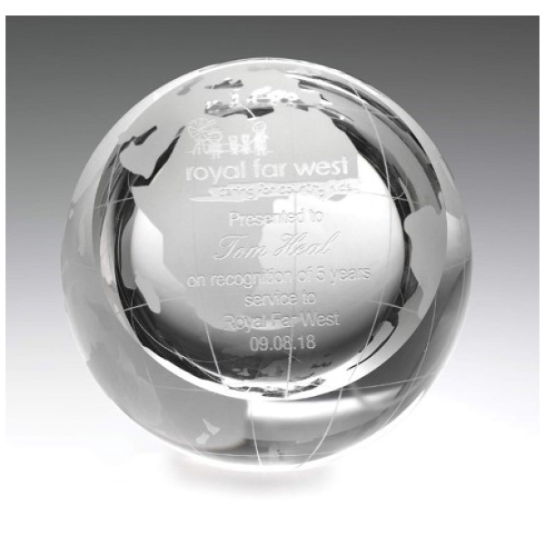 Globe Paperweight