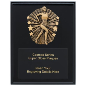 Cosmos Super Plaque - Female Running