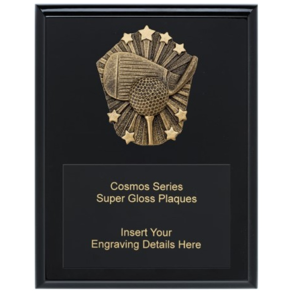 Cosmos Super Plaque - Golf