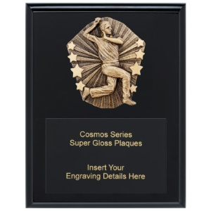 Cosmos Super Plaque - Male Bowler