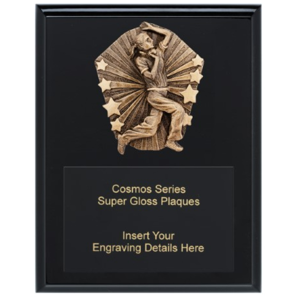 Cosmos Super Plaque - Female Bowler