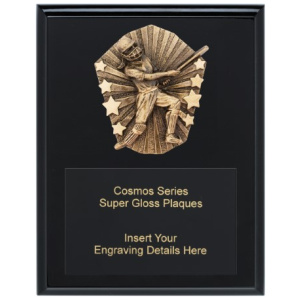 Cosmos Super Plaque - Female Batting