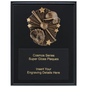 Cosmos Super Plaque - Baseball