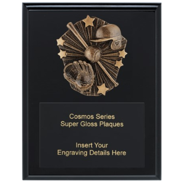 Cosmos Super Plaque - Baseball