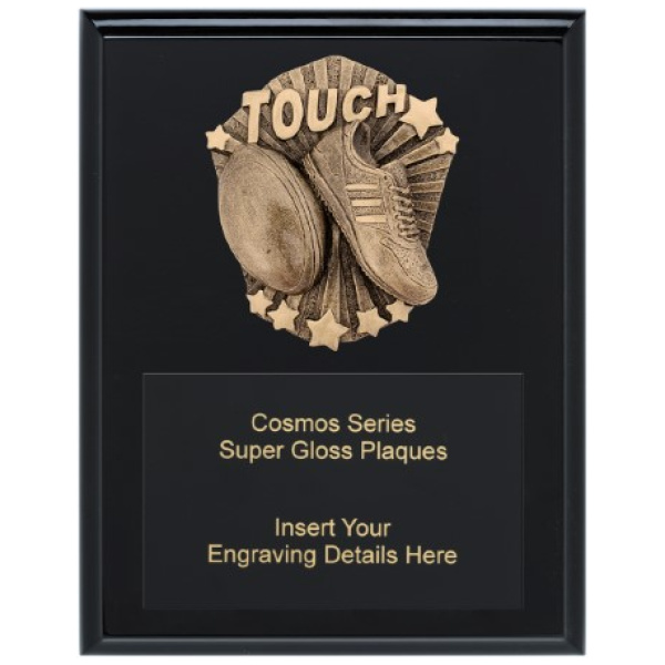 Cosmos Super Plaque - Touch Footy