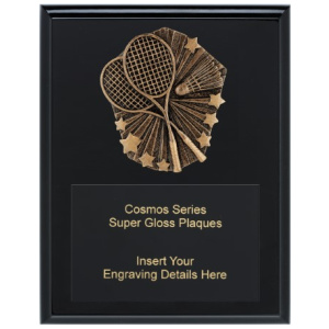 Cosmos Super Plaque - Badminton