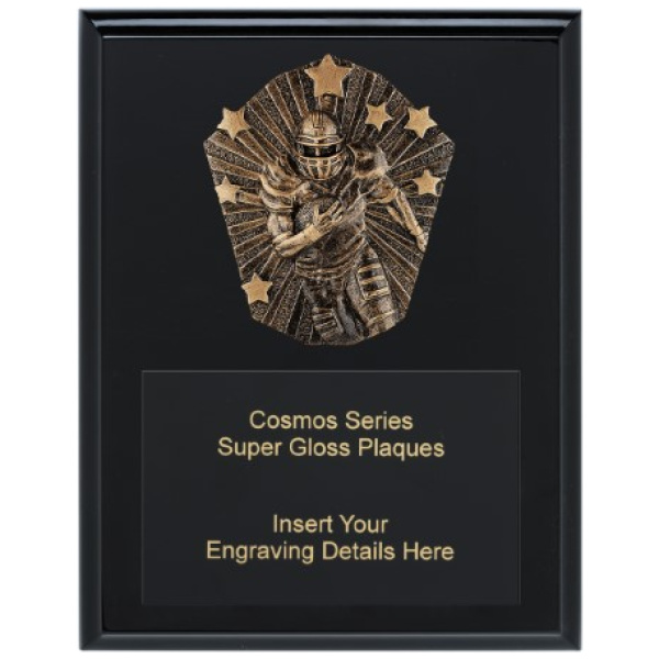 Cosmos Super Plaque - American Football