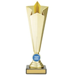 Mega Star Logo - Gold