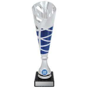 Hex Cup - Silver / Blue