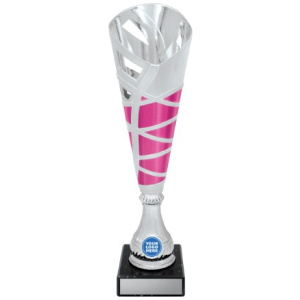 Hex Cup - Silver / Pink
