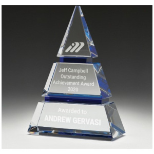 Blue Pyramid Crystal