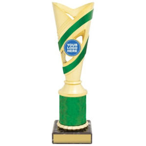 Curve Cups - Gold / Green