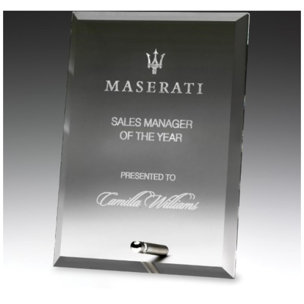 Prime Glass Plaque