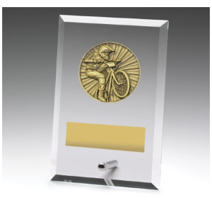 Glass Plaques - BMX