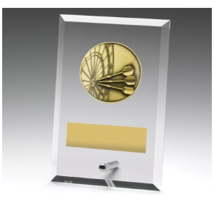 Glass Plaques - Darts