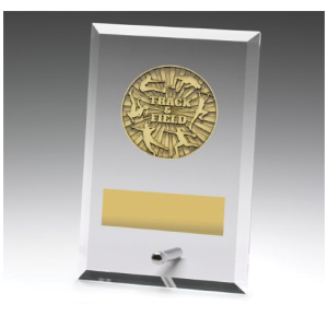 Glass Plaques - Track & Field