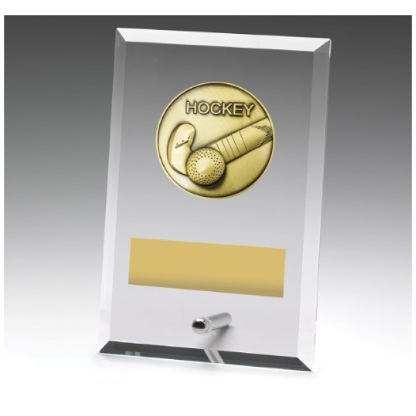 Glass Plaques - Hockey