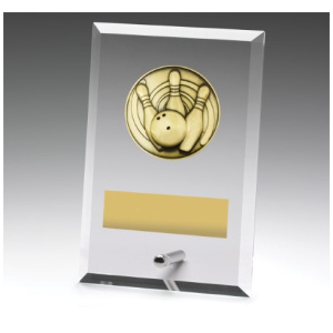 Glass Plaques - Tenpin