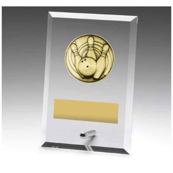 Glass Plaques - Tenpin