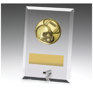 Glass Plaques - American Football