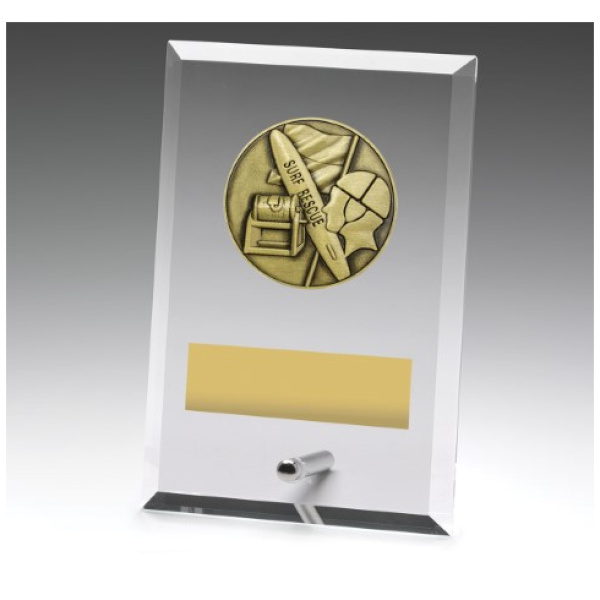 Glass Plaques - Lifesaving