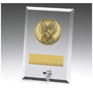 Glass Plaques - Cycling