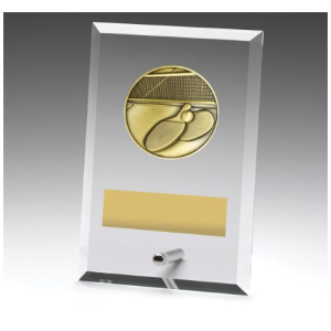 Glass Plaques - Table Tennis