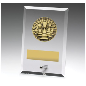 Glass Plaques - Chess