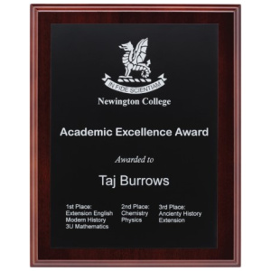 Engraved Plaques - Black / Silver