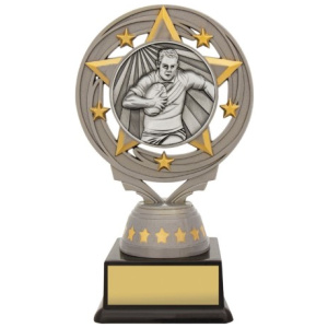 Silver Male Rugby Torch