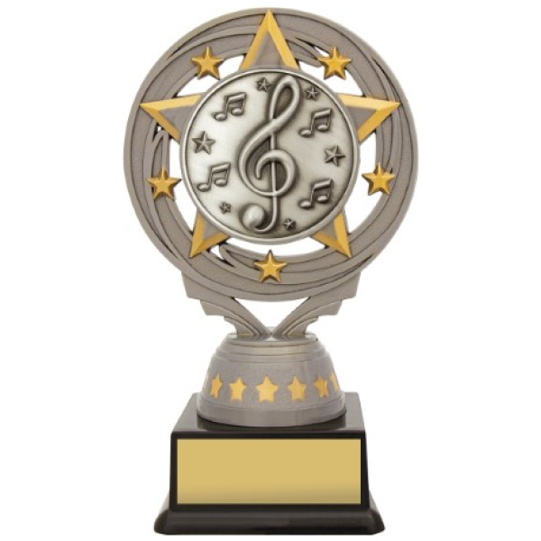 Silver Music Torch