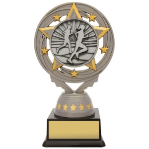 Silver Running Torch