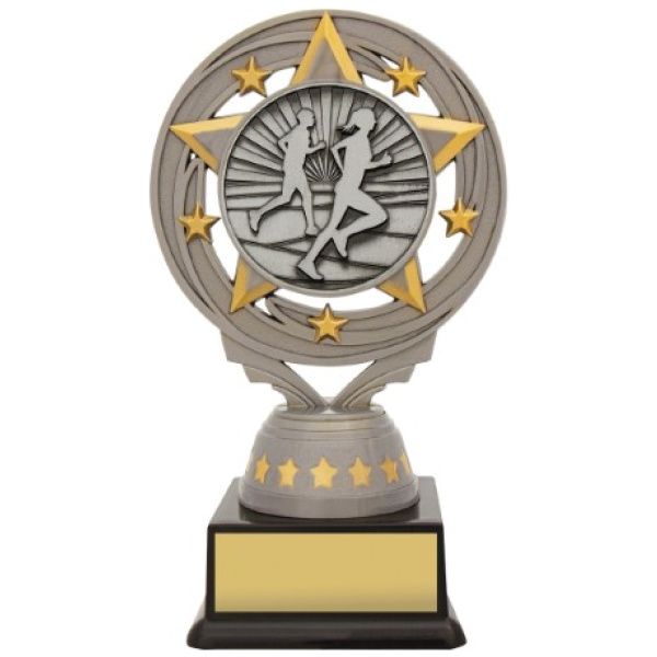 Silver Running Torch
