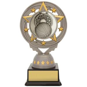 Silver Basketball Torch